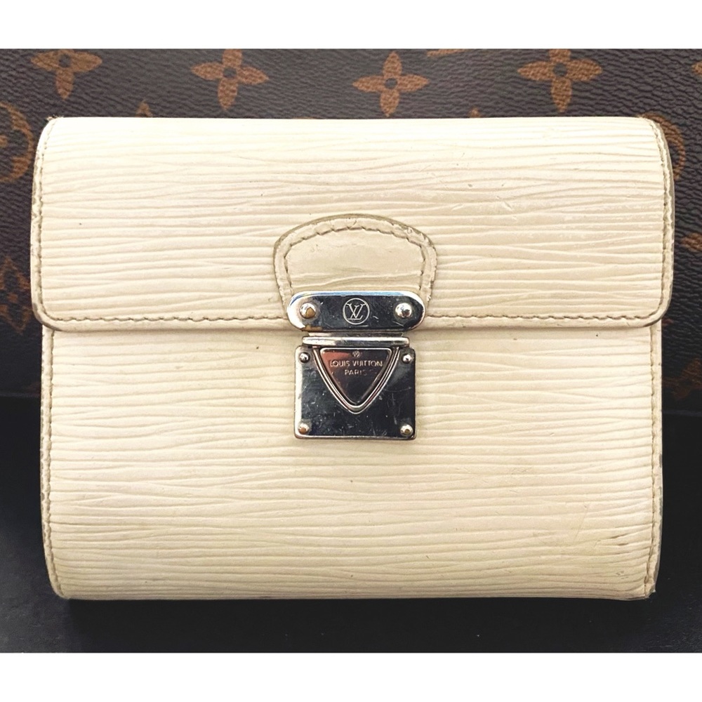 AUTH LV Koala Wallet EPI Leather
